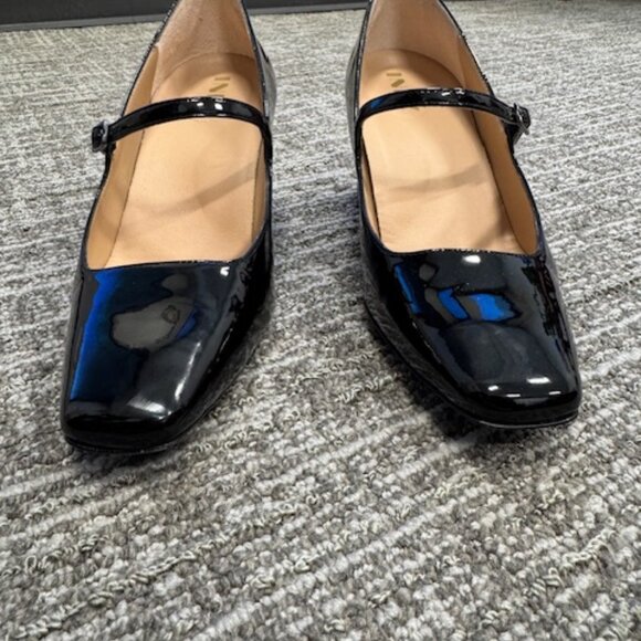 Inez Celine (mary jane style) in Black Patent - Picture 5 of 5